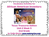 Texas Treasures Vocabulary Activities for African American