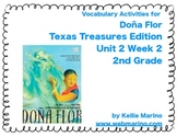 Texas Treasures Vocabulary Activities for Doña Flor