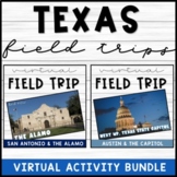 Texas Virtual Field Trip BUNDLE The Alamo & Capitol