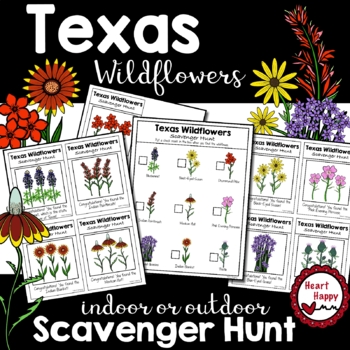 Preview of Texas Wildflower Scavenger Hunt