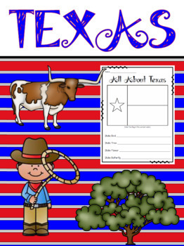 Preview of Texas Words FREEBIE