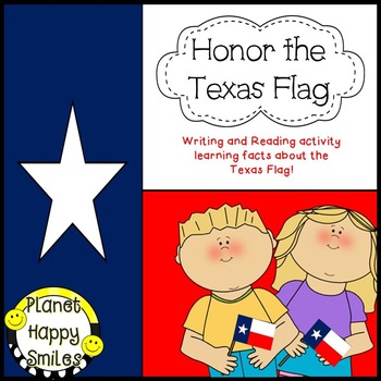 Preview of Texas Flag Facts Writing Activity