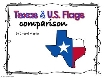Preview of Texas and U.S. Flags Comparison