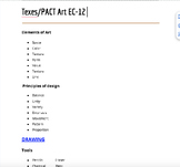 Texes Art (EC-12) comprehensive study guide