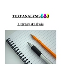 Text Analysis 1-2-3: Scaffolded Literary Analysis Practice