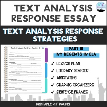 Preview of Text Analysis Response for ELA