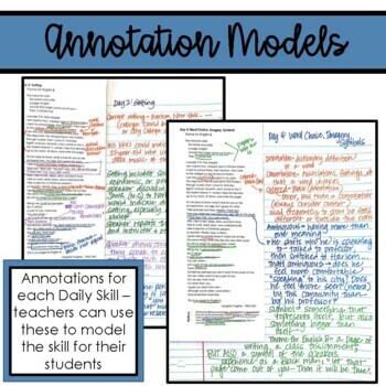 Annotate for Meaning (English I Reading)