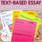 Text-Based Informational Essay Writing Prompt | Women in History