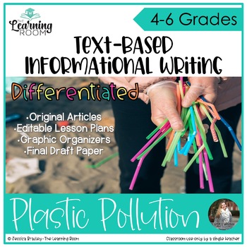 Preview of Text Based Informational Writing Prompts: Differentiated Resource on Pollution