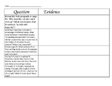 Text Based Questions Cask of Amontillado Worksheet Part I