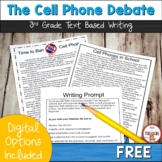 Text Based Writing | Cell Phones Passages and Writing Prom