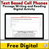 Text Based Cell Phones Passage Writing and Reading Digital