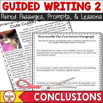 Preview of Text Based Writing | Conclusions Set 2
