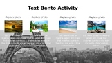 Text Bento Activity Template