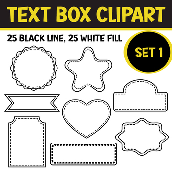 text box border clip art