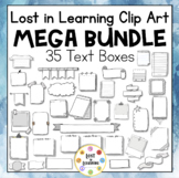 Text Boxes Mega Bundle | 35 Designs | Personal & Commercia