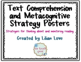 Text Comprehension & Metacognitive Strategy Posters!