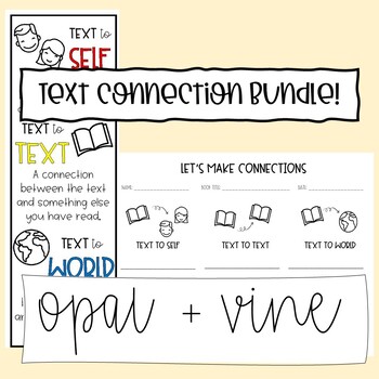 Preview of Text Connection Bundle- 25% OFF!