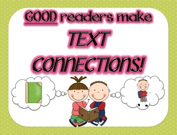 Preview of Text Connections Anchor Chart