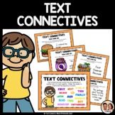 Text Connectives | Task Cards & Poster