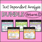 Text Dependent Analysis - Bundle of Passages, Prompts and 