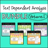 Text Dependent Analysis - TDA - Bundle of Passages, Prompt