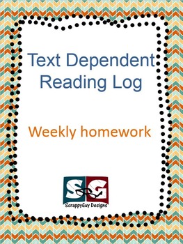 homework text dependent questions