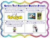 Text Dependent Questions Resource Pack w/ tips & question 