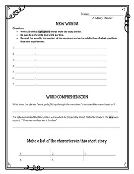 Text Dependent Worksheets . Evidence Based Writing Activities. A Merry ...