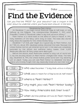 Text Detectives Find the Text Evidence FREEBIE Sampler by Luckeyfrog