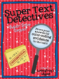 Text Detectives- Find the Text Evidence Super Snow Sampler!
