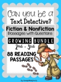 Text Detectives GROWING Bundle - ALL Text Evidence Reading
