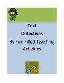 Text Detectives- Improve Student Comprehension and Test Ta