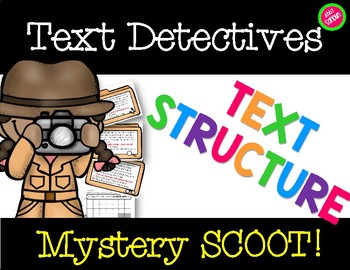 Preview of Text Detectives: Text Structure Mystery SCOOT