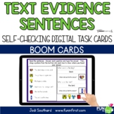 Text Evidence - Digital Task Cards | Boom Cards | Distance