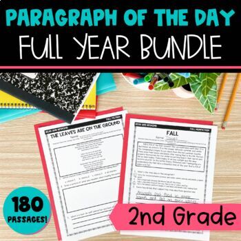 Preview of Reading Comprehension Passages for 2nd Grade Bundle