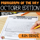 Text Evidence Reading Paragraph of the Day October Edition