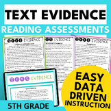 Text Evidence Standards-Based Reading Assessments For Nonf