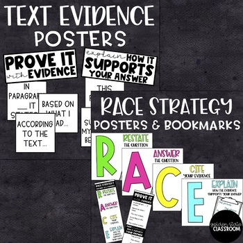 Preview of Text Evidence Writing Bundle