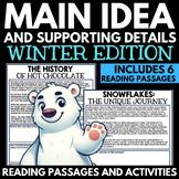 Main Idea and Supporting Details Worksheets - Graphic Orga