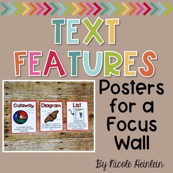 Preview of Text Feature Posters for a Focus Wall