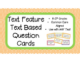 Text Feature Text Based Question Cards for Any Text