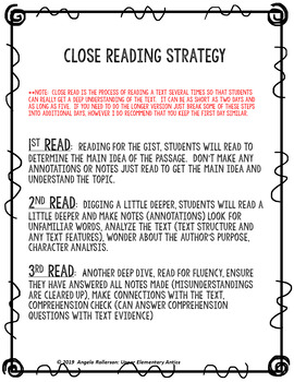 Text Features Activity - Close Read by Upper Elementary Antics | TPT