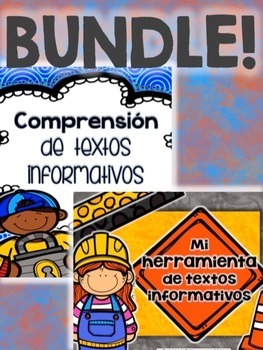 Preview of Text Features BUNDLE - Comprensión de textos informativos {SPANISH}