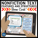 Nonfiction Text Features and Structures Boom Cards