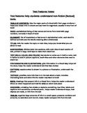 Text Features Descriptions and Notes for Students