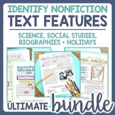 Text Features Identification in Passages: Ultimate Bundle