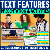 Text Features Activities (Nonfiction Text Features Lessons