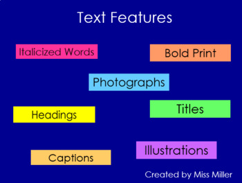 Preview of Text Features PowerPoint