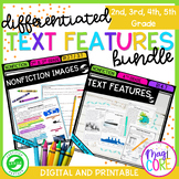 Text Features Reading Comprehension Differentiated Bundle 